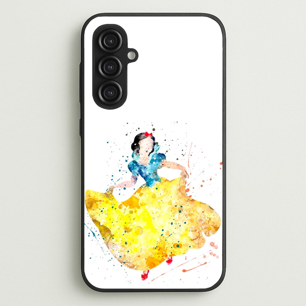 Watercolour Snow White Fairytale - Disney Phone Case for Galaxy S23FE