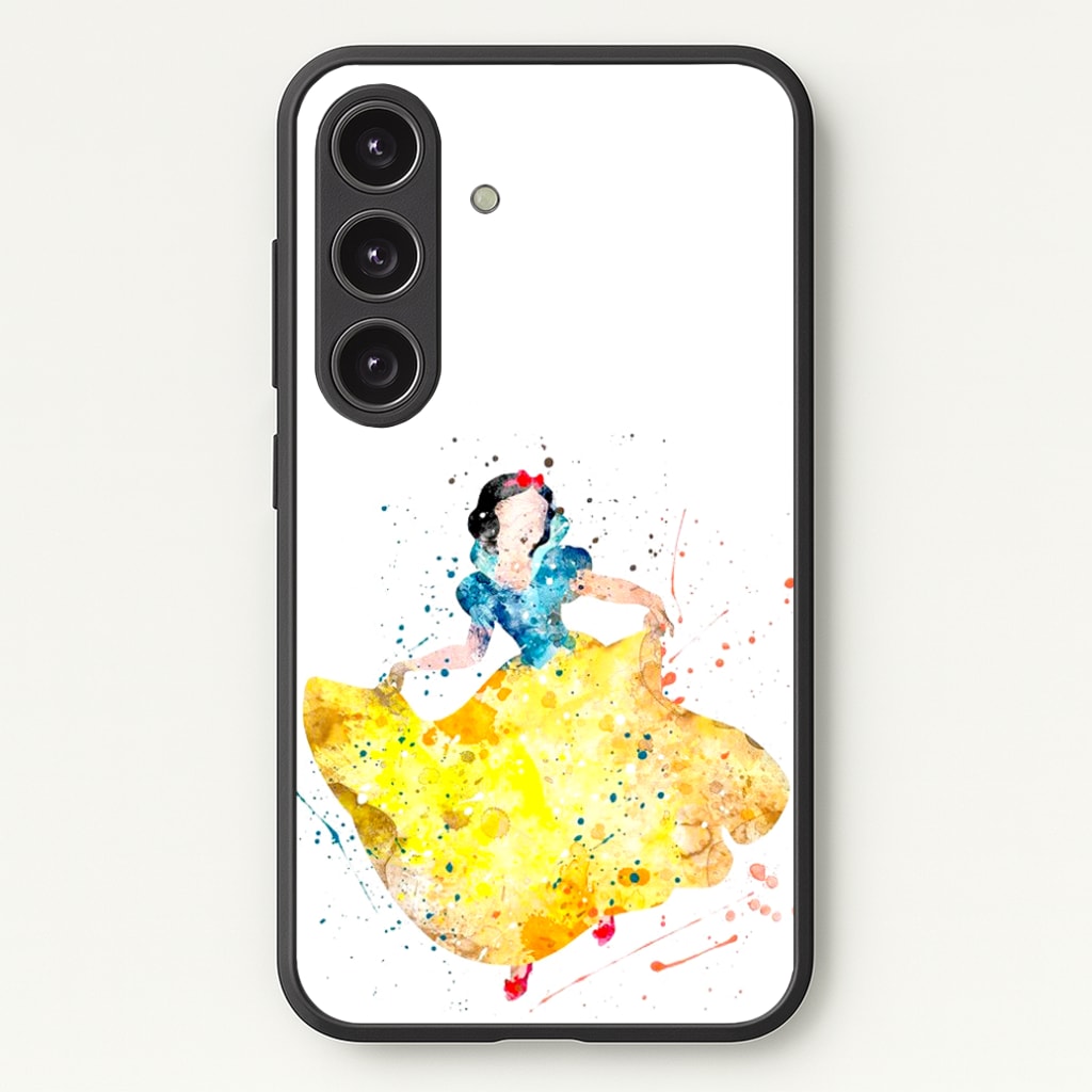Watercolour Snow White Fairytale - Disney Phone Case for Galaxy S24 Plus