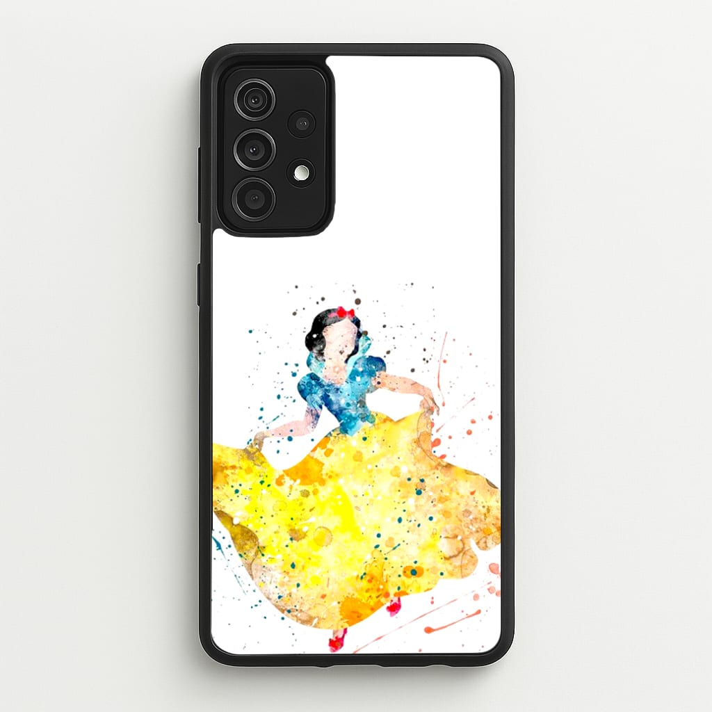 Watercolour Snow White Fairytale - Disney Phone Case for Galaxy A52 / A52s
