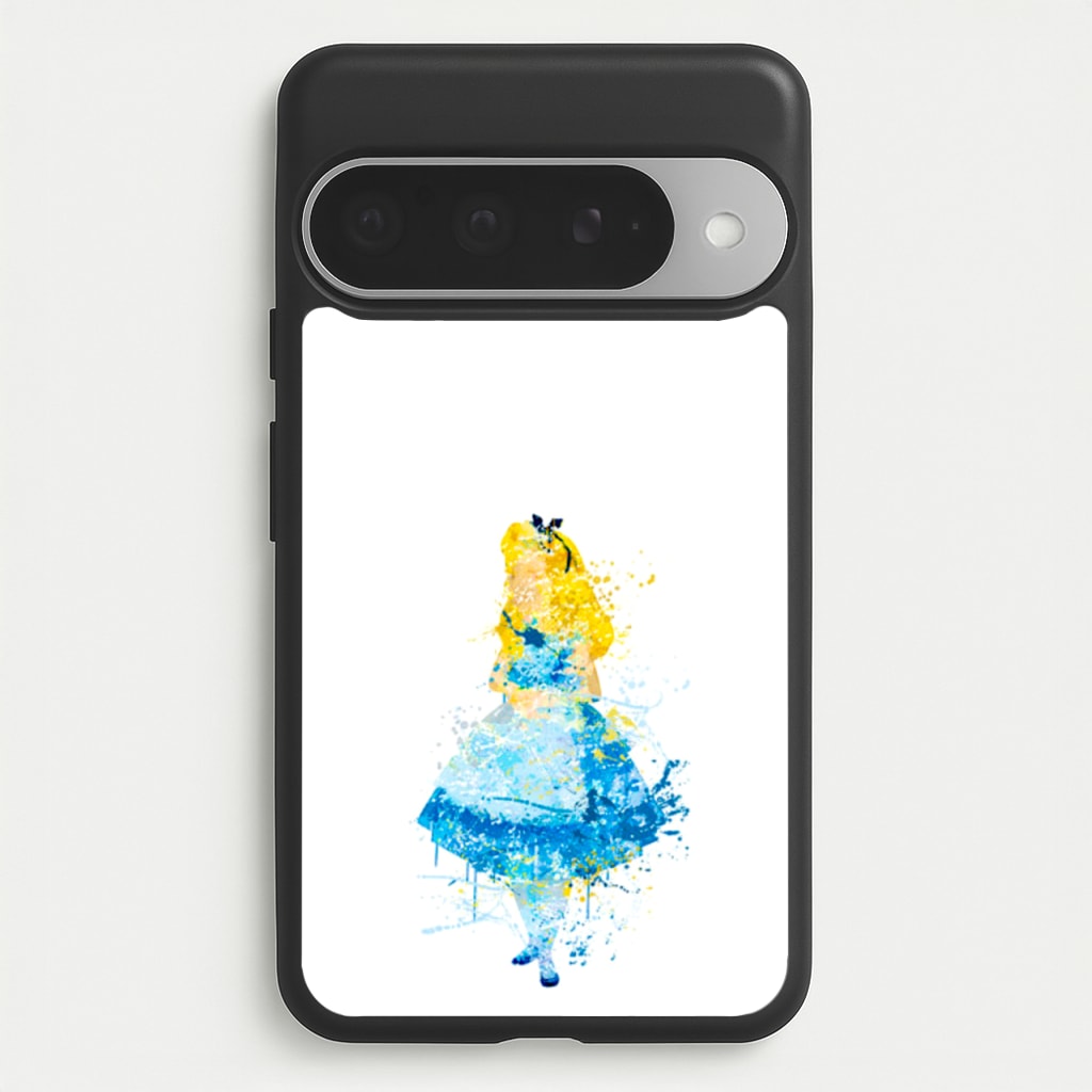 Watercolour Alice in Wonderland Fairytale Phone Case for Google Pixel 10 Pro XL