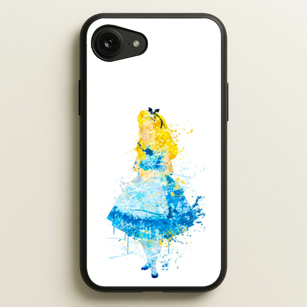 Watercolour Alice in Wonderland Fairytale - Disney Phone Case for iPhone 16e