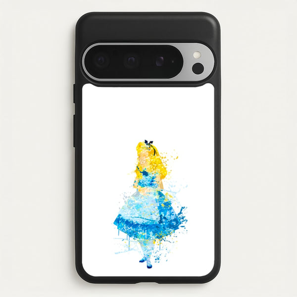 Watercolour Alice in Wonderland Fairytale - Disney Phone Case for Google Pixel 9 Pro XL