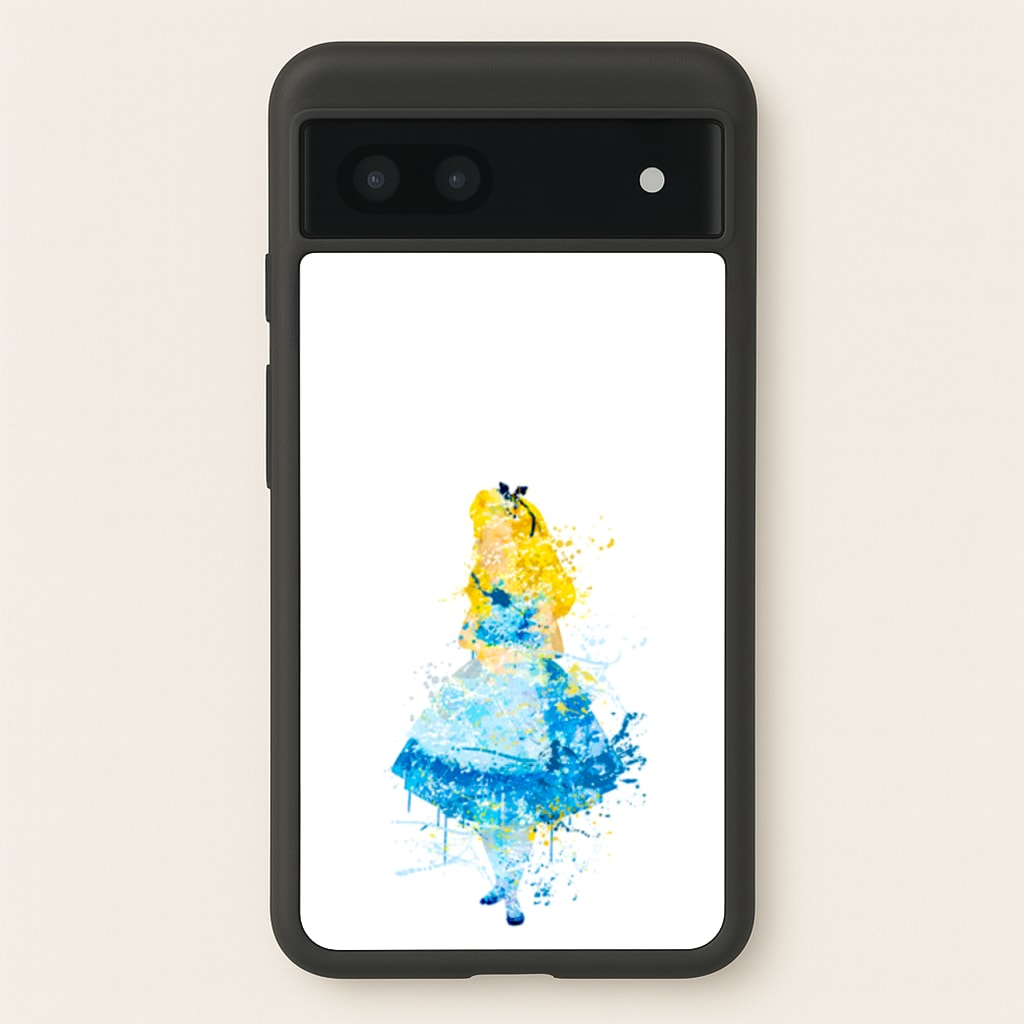 Watercolour Alice in Wonderland Fairytale - Disney Phone Case for Google Pixel 7a