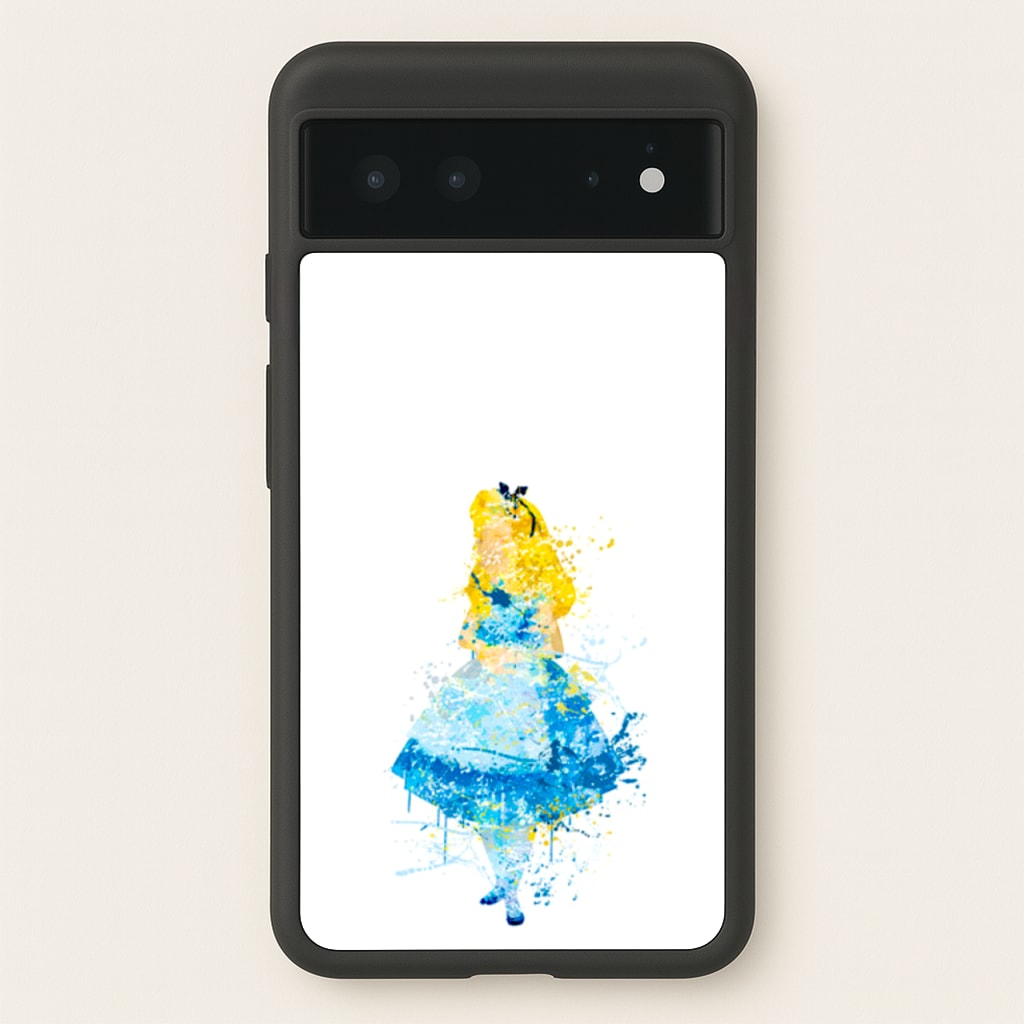 Watercolour Alice in Wonderland Fairytale - Disney Phone Case for Google Pixel 6