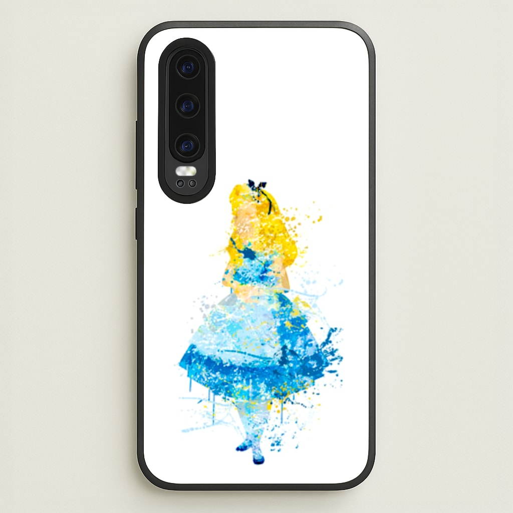 Watercolour Alice in Wonderland Fairytale - Disney Phone Case for Huawei P30