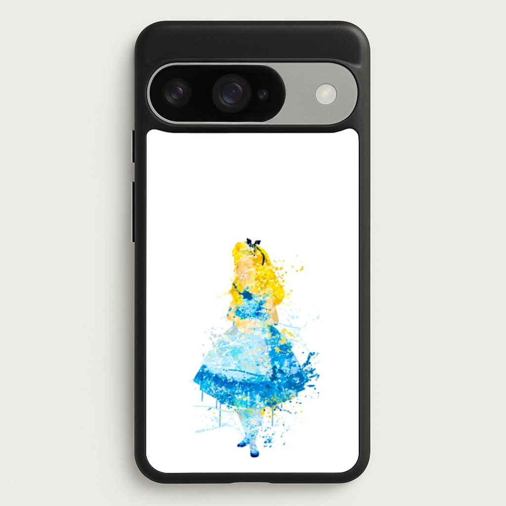 Watercolour Alice in Wonderland Fairytale Phone Case for Google Pixel 10 / 10 Pro