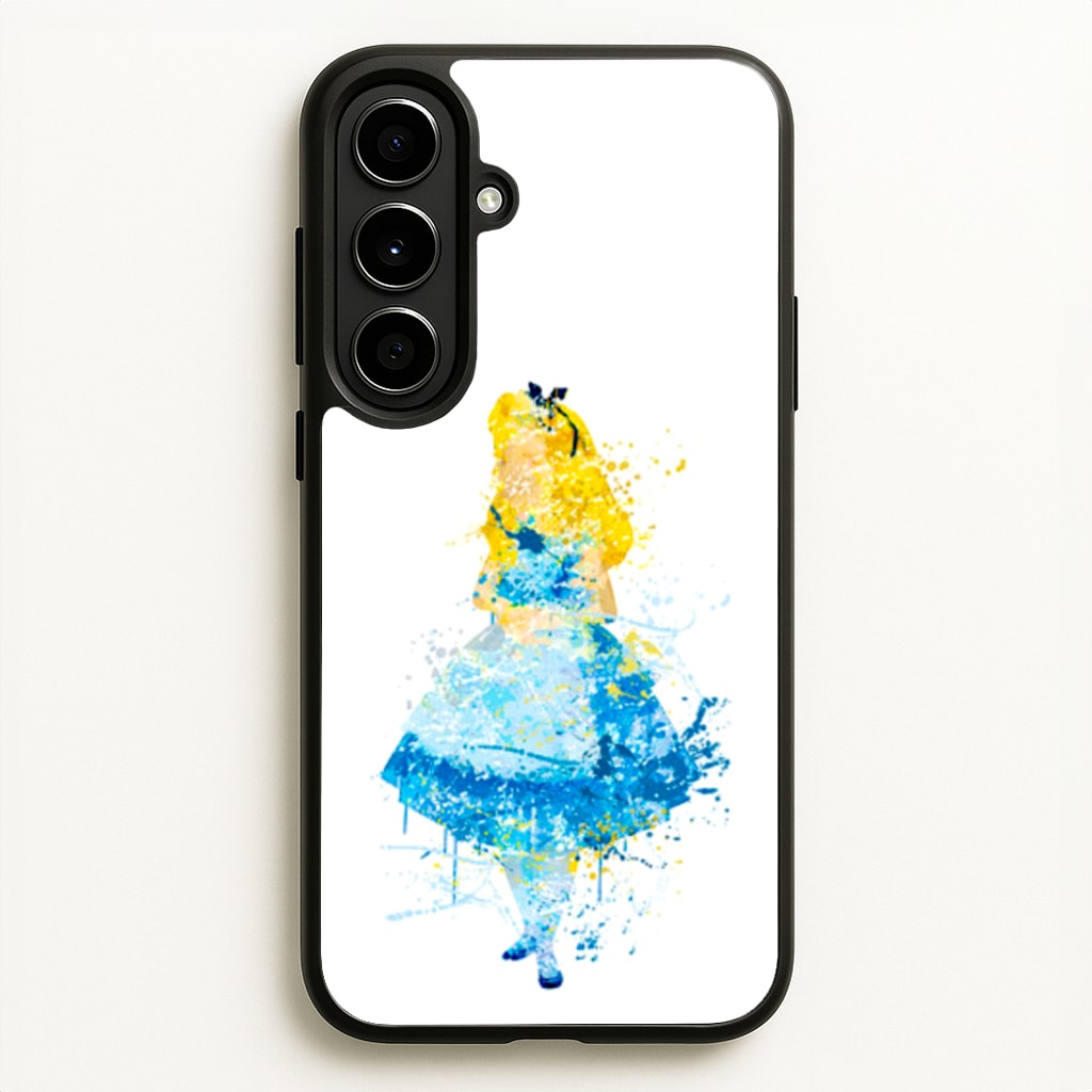 Watercolour Alice in Wonderland Fairytale - Disney Phone Case for Galaxy A56