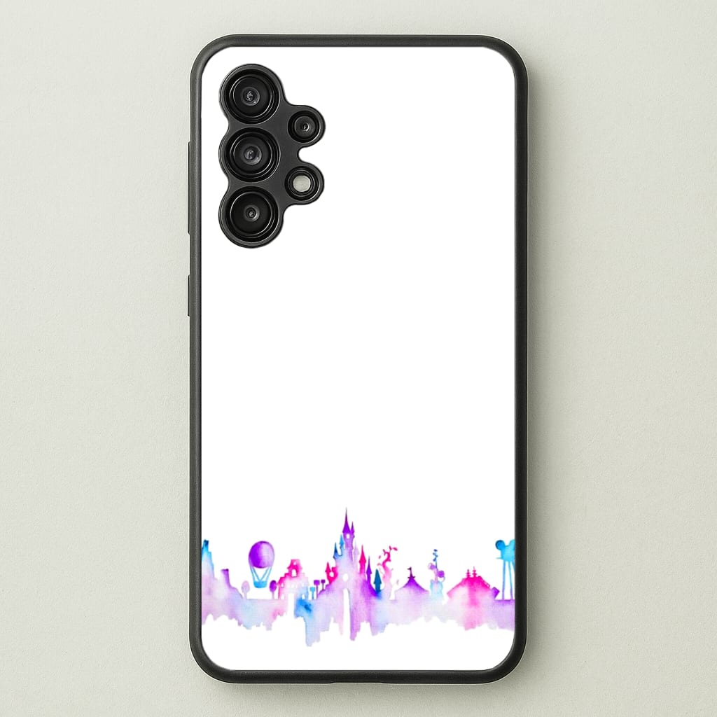Watercolour Fairytaleland Paris - Disney Phone Case for Galaxy A13