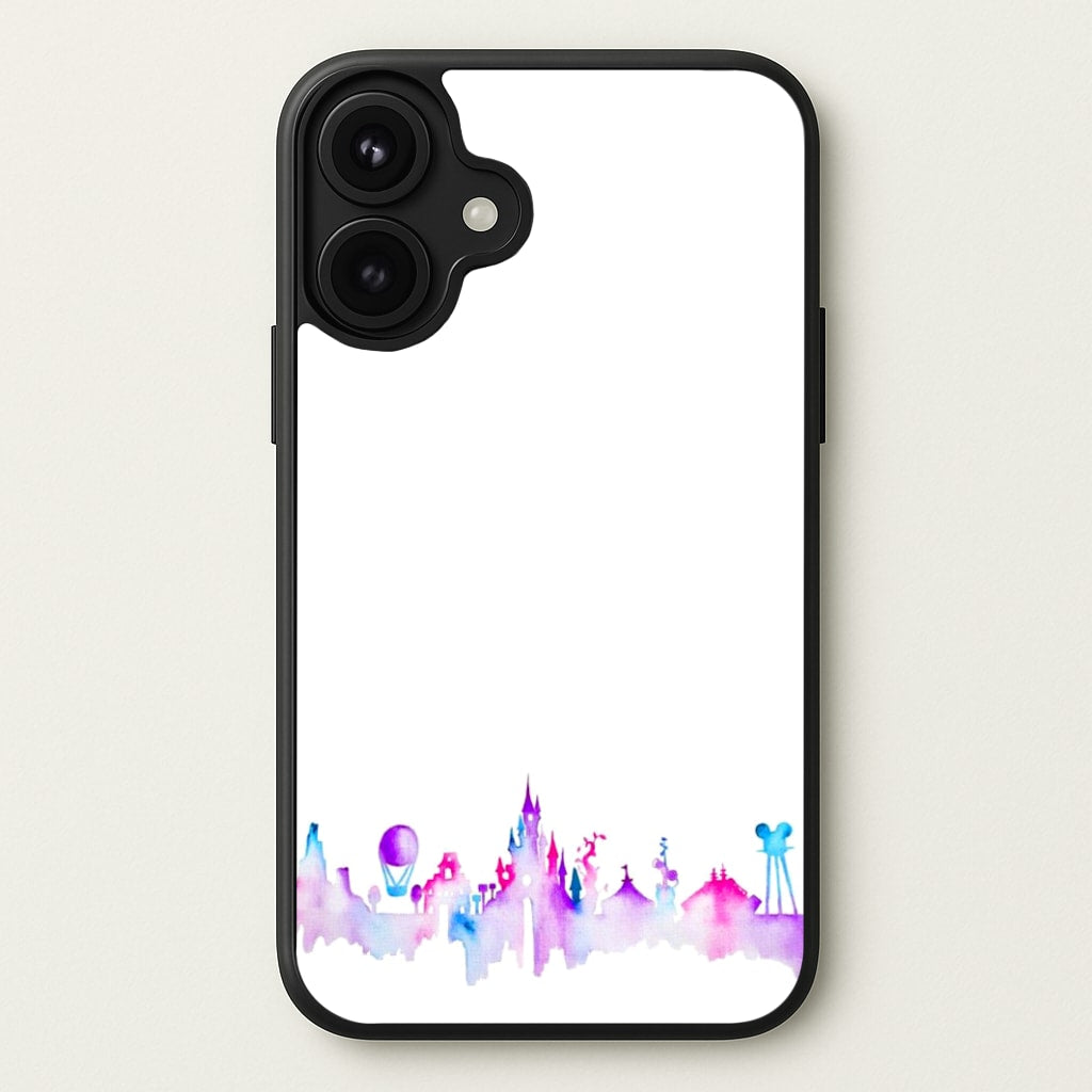 Watercolour Fairytaleland Paris Phone Case for iPhone 17