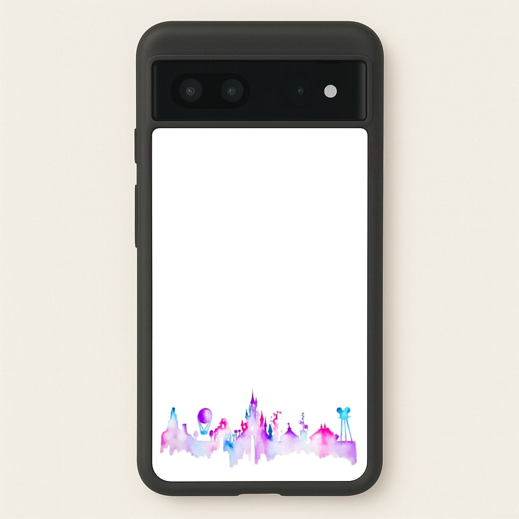 Watercolour Fairytaleland Paris - Disney Phone Case for Google Pixel 7