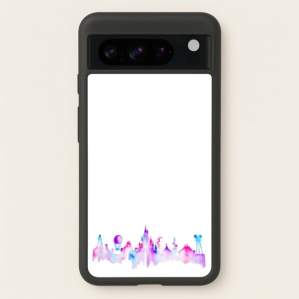 Watercolour Fairytaleland Paris - Disney Phone Case for Google Pixel 8 Pro