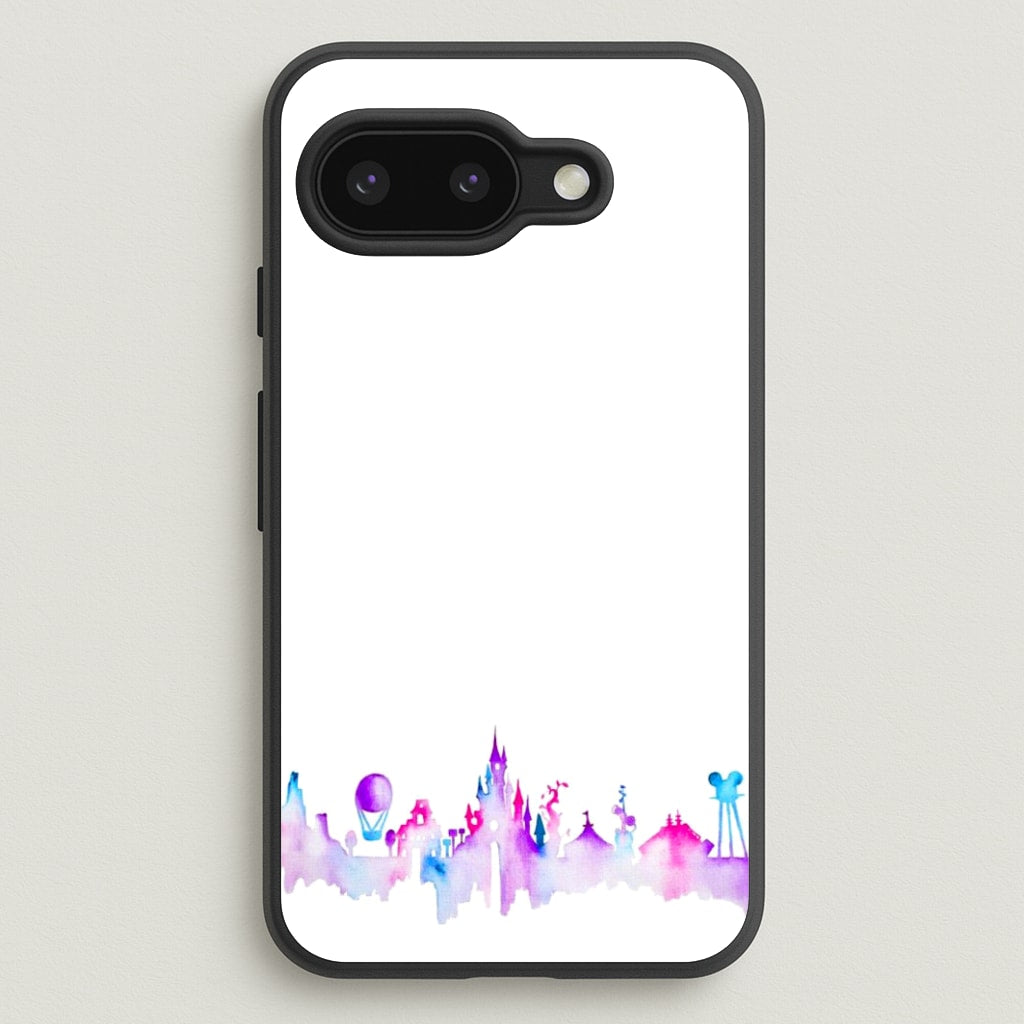 Watercolour Fairytaleland Paris - Disney Phone Case for Google Pixel 9a
