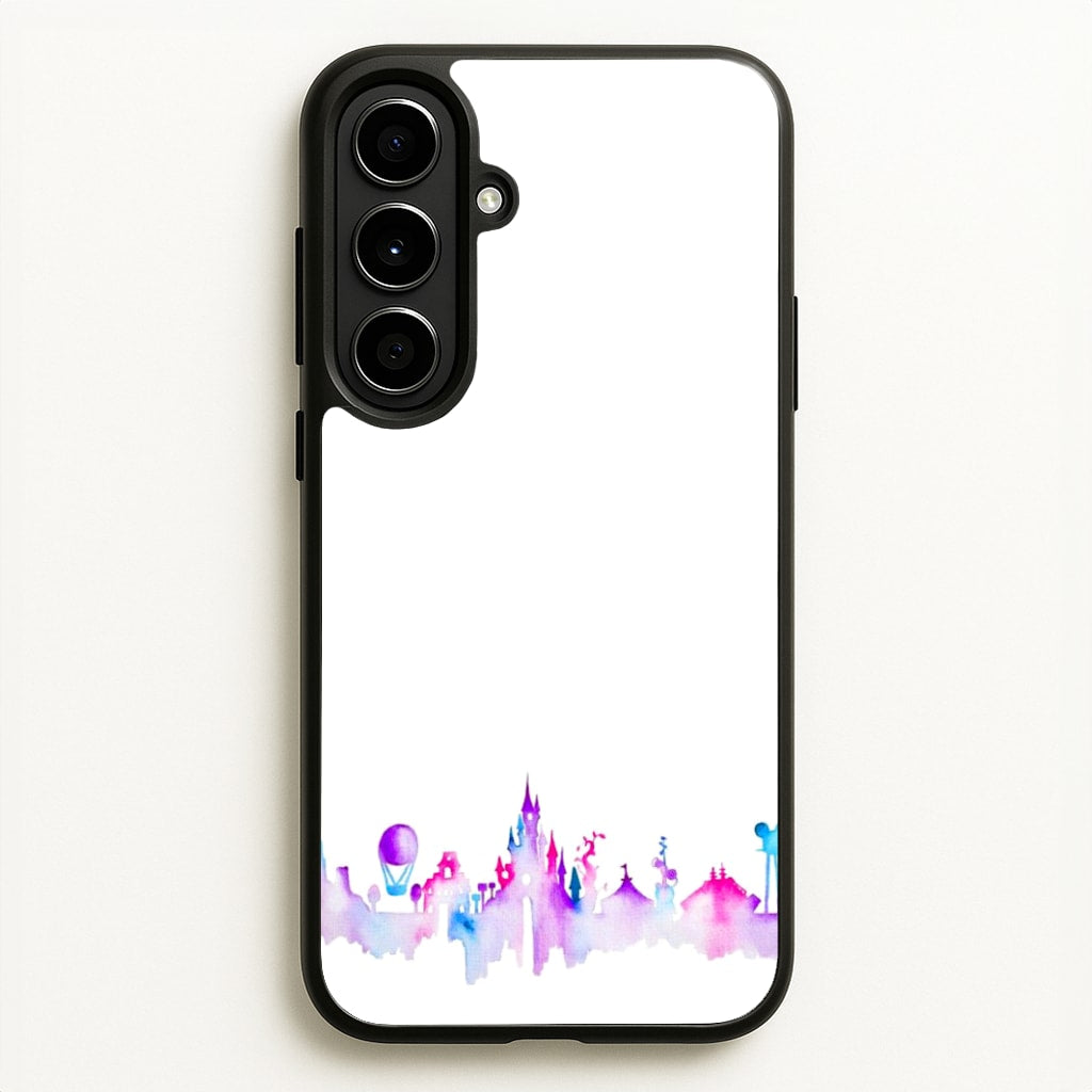 Watercolour Fairytaleland Paris - Disney Phone Case for Galaxy A56