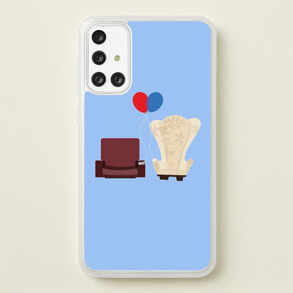UP Chairs - Disney Phone Case for Galaxy A71