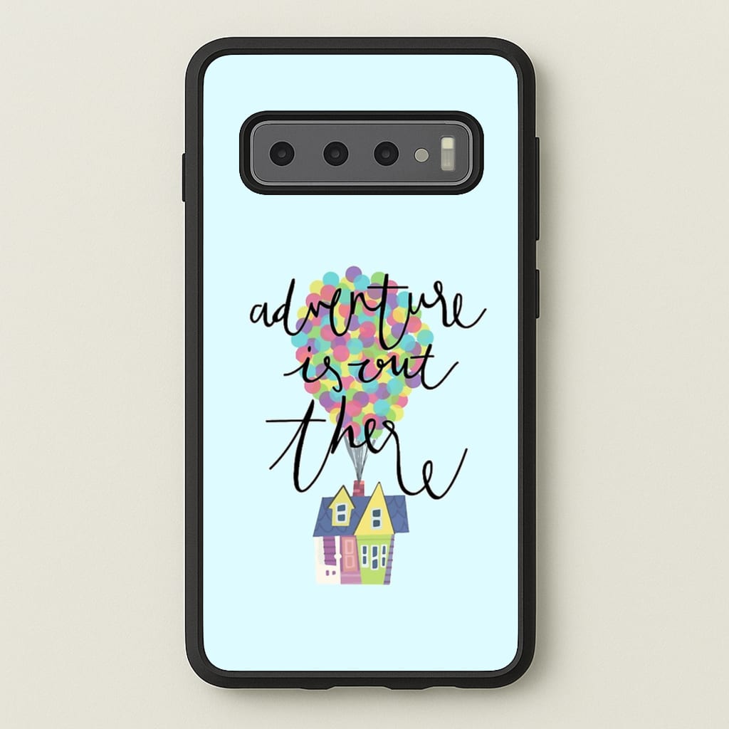 Adventure Is Out There - Disney Phone Case for Galaxy S10 Plus