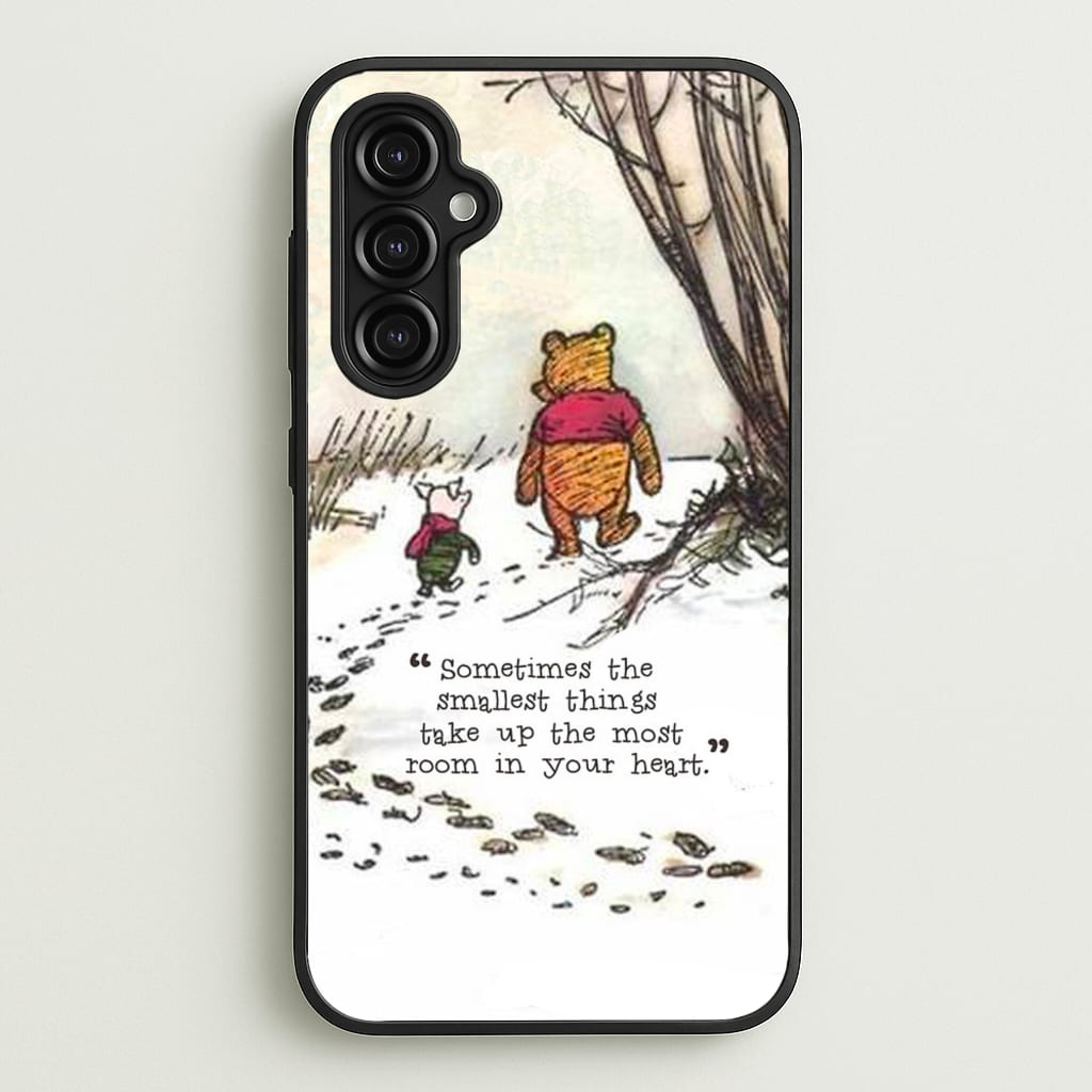 Sometimes The Smallest Things - Disney Phone Case for Galaxy A14