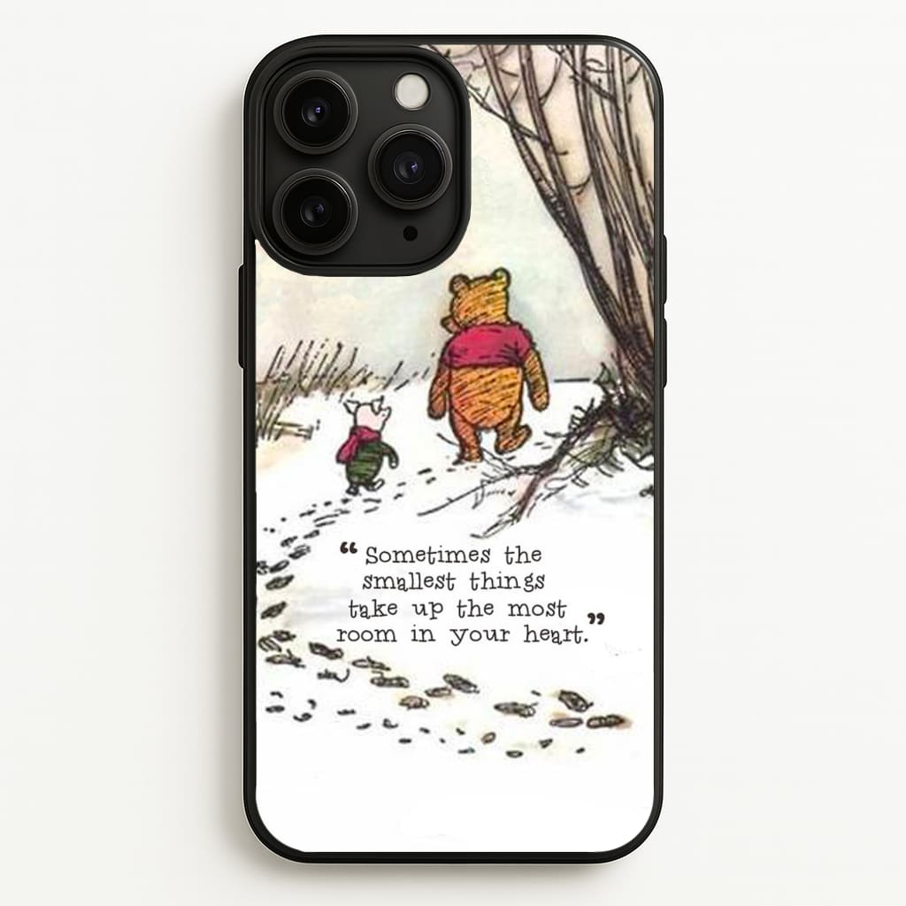 Sometimes The Smallest Things - Disney Phone Case for iPhone 11 Pro