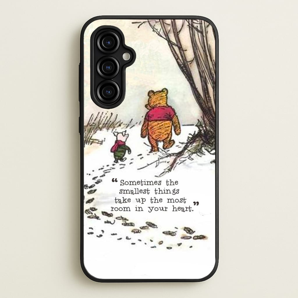 Sometimes The Smallest Things - Disney Phone Case for Galaxy A54