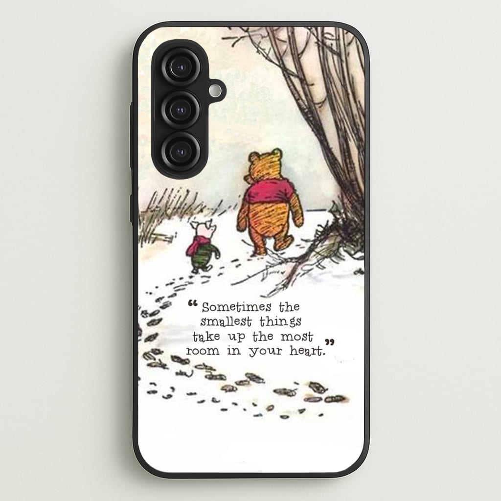 Sometimes The Smallest Things - Disney Phone Case for Galaxy S23FE