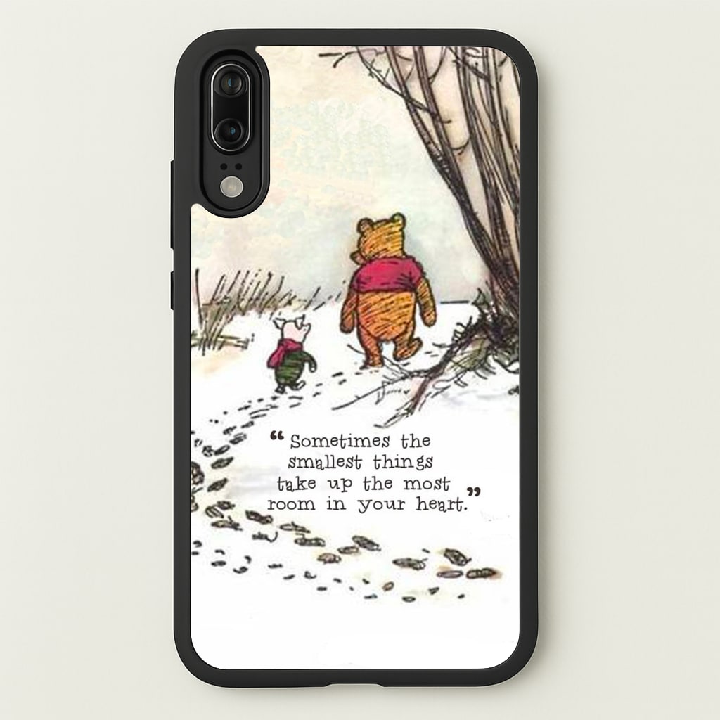 Sometimes The Smallest Things - Disney Phone Case for Huawei P20
