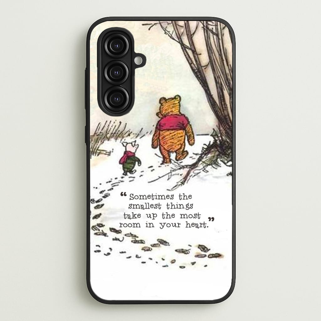 Sometimes The Smallest Things - Disney Phone Case for Galaxy A16