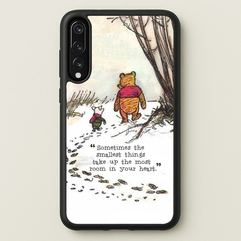 Sometimes The Smallest Things - Disney Phone Case for Huawei P20 Pro