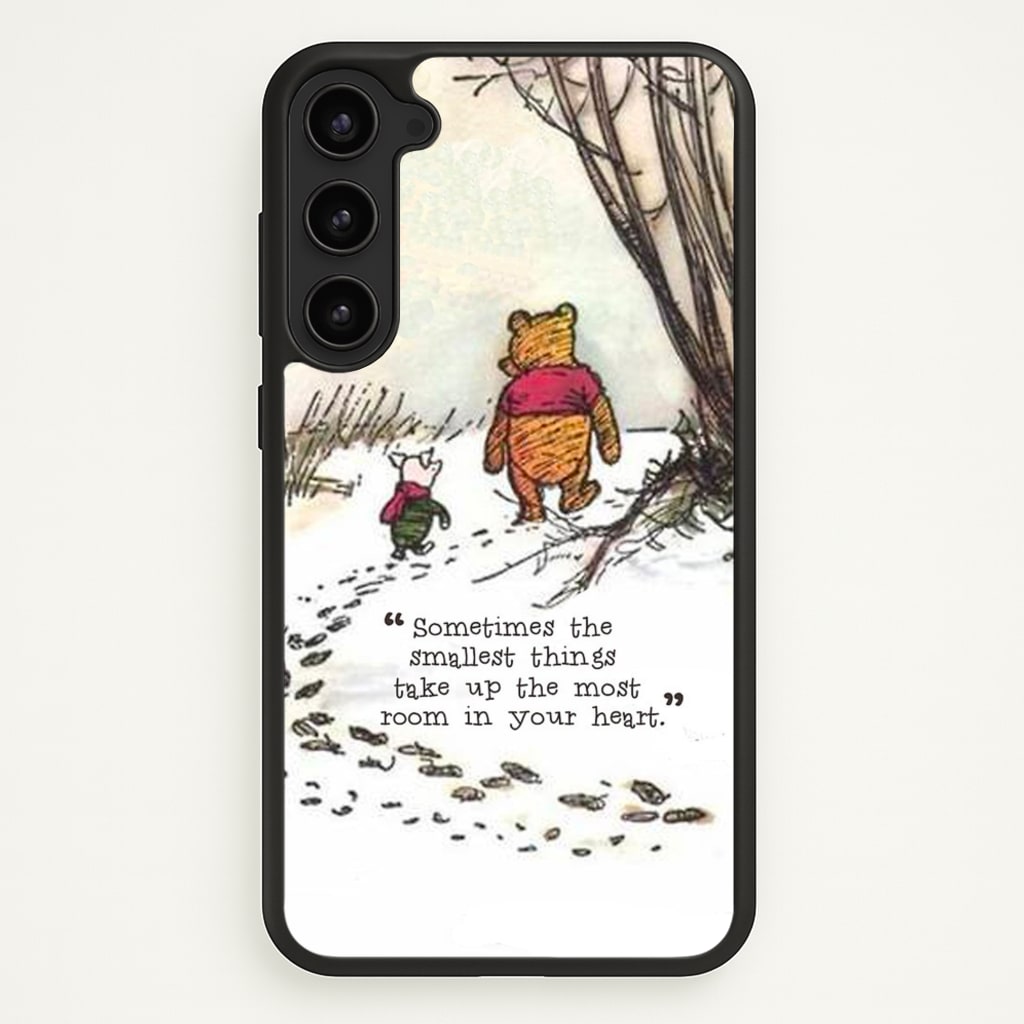 Sometimes The Smallest Things - Disney Phone Case for Galaxy S23