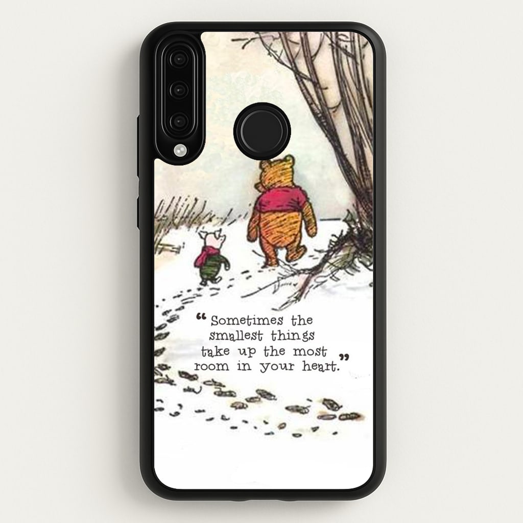 Sometimes The Smallest Things - Disney Phone Case for Huawei P30 Lite