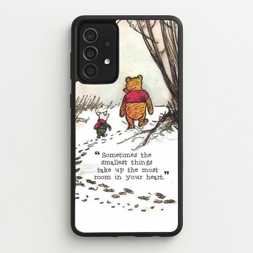Sometimes The Smallest Things - Disney Phone Case for Galaxy A52 / A52s
