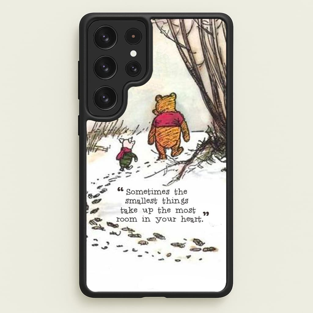 Sometimes The Smallest Things - Disney Phone Case for Galaxy S22 Ultra
