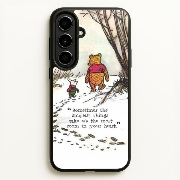 Sometimes The Smallest Things - Disney Phone Case for Galaxy A56