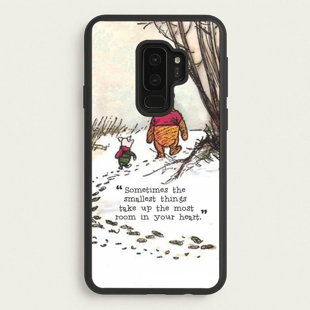 Sometimes The Smallest Things - Disney Phone Case for Galaxy S9 Plus