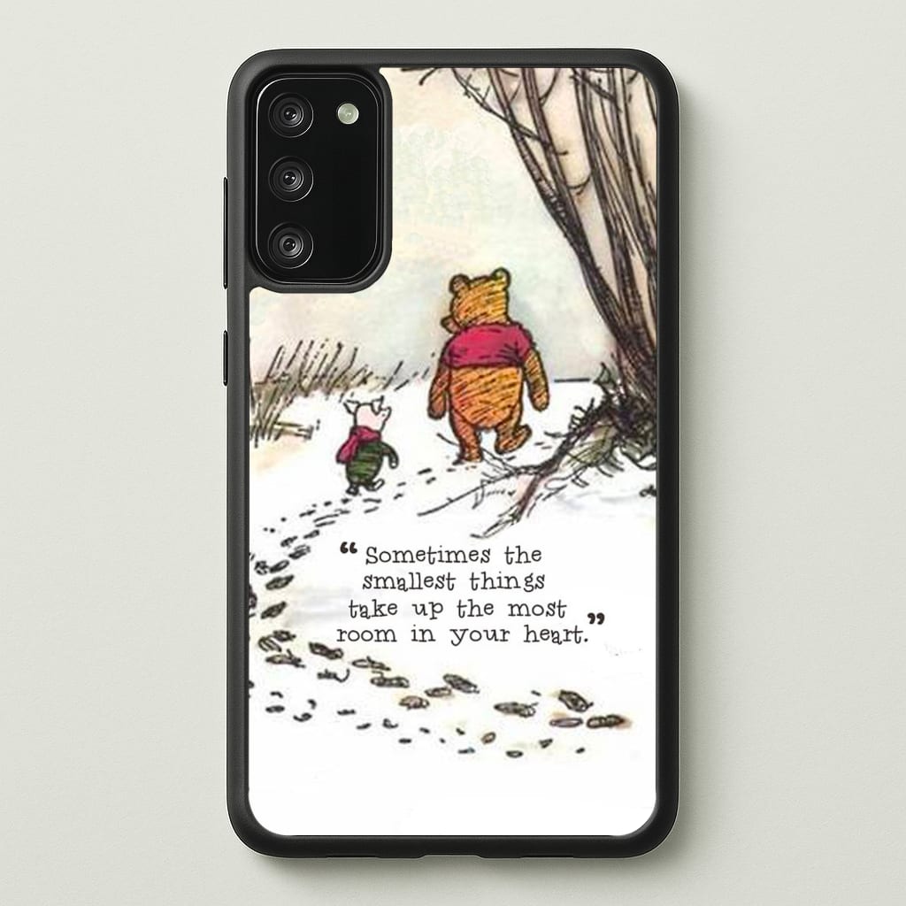 Sometimes The Smallest Things - Disney Phone Case for Galaxy S20FE