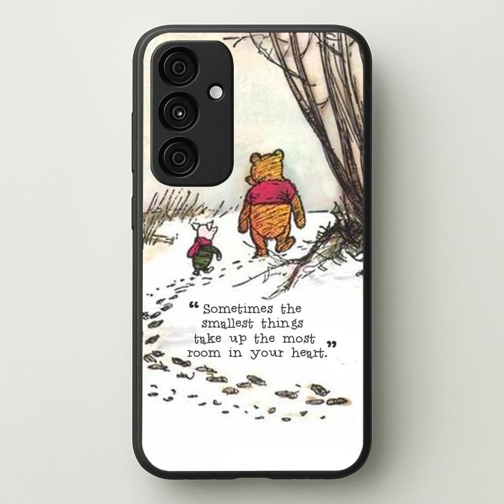 Sometimes The Smallest Things - Disney Phone Case for Galaxy A35