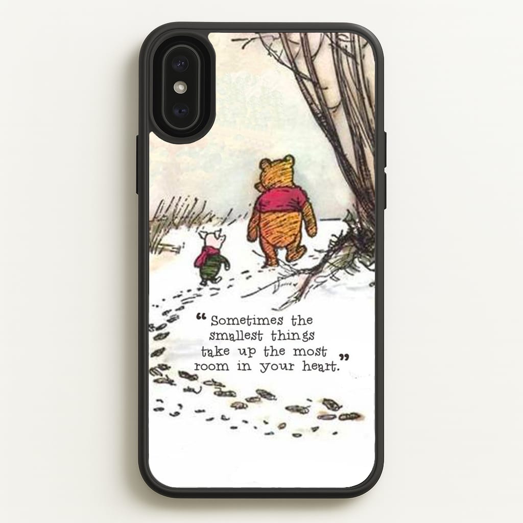 Sometimes The Smallest Things - Disney Phone Case for iPhone XS Max
