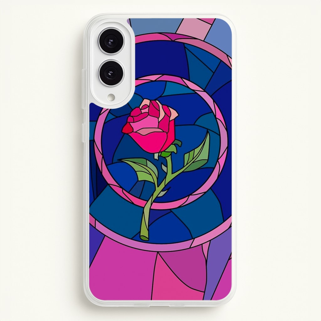Glass Rose - Beauty - Disney Phone Case for Galaxy S25 Edge