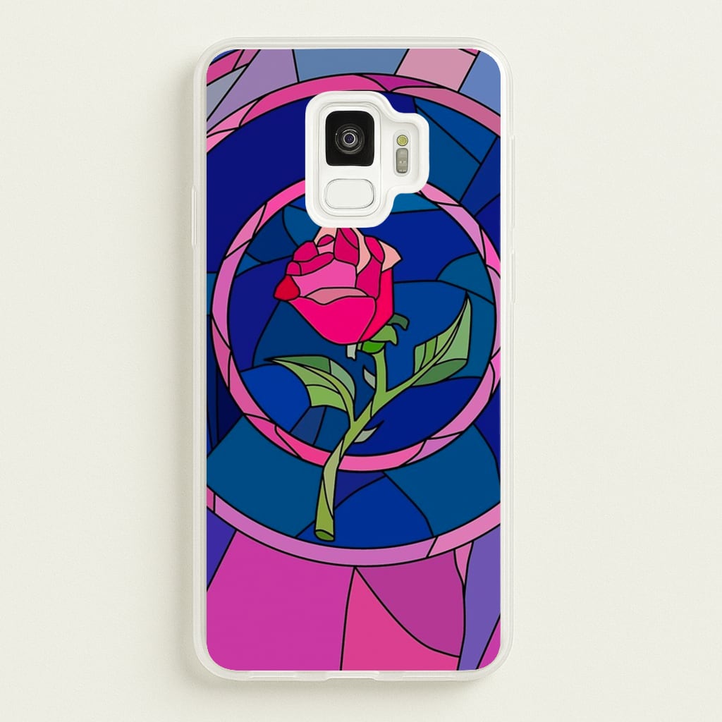 Glass Rose - Beauty - Disney Phone Case for Galaxy S9