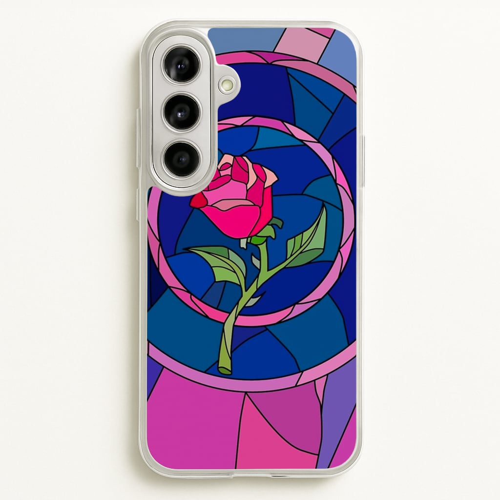 Glass Rose - Beauty - Disney Phone Case for Galaxy A56
