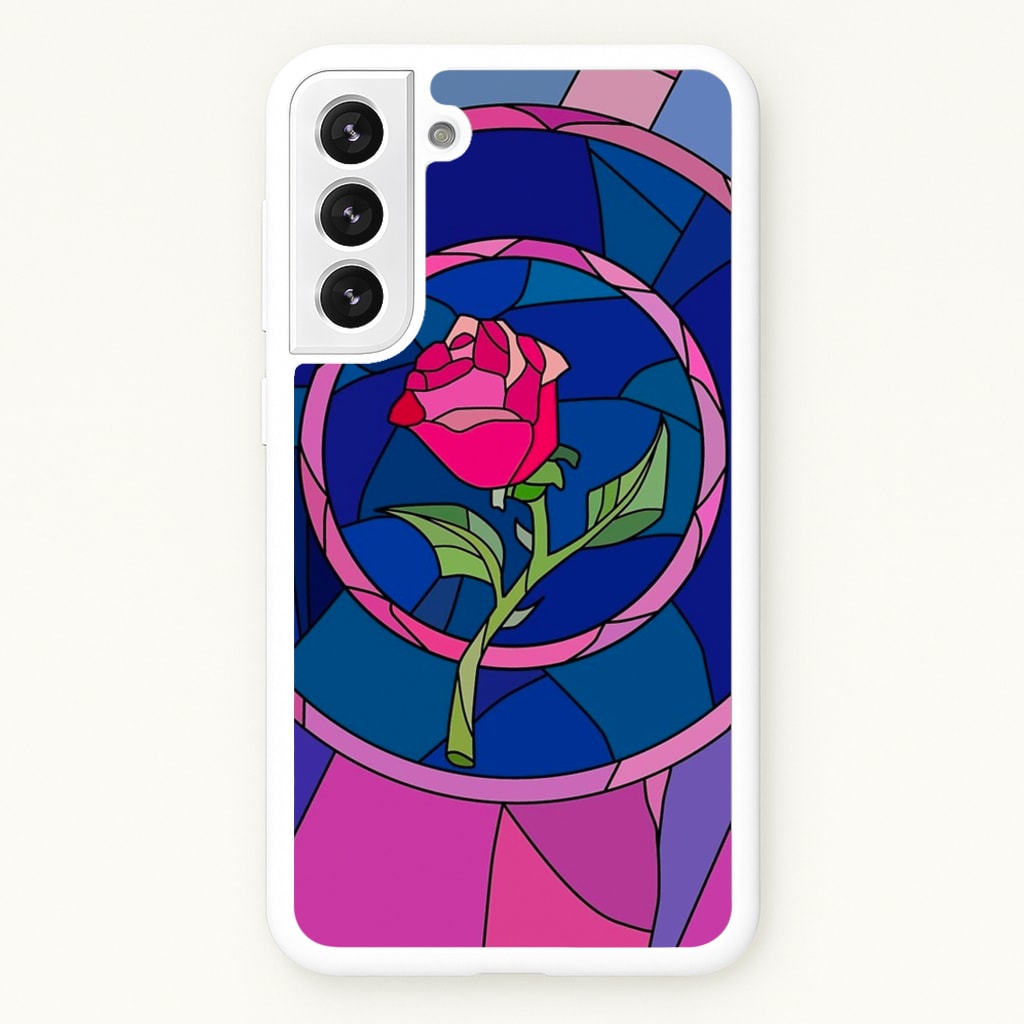 Glass Rose - Beauty - Disney Phone Case for Galaxy S22 Plus
