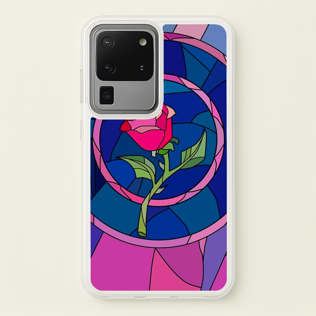 Glass Rose - Beauty - Disney Phone Case for Galaxy S20 Ultra