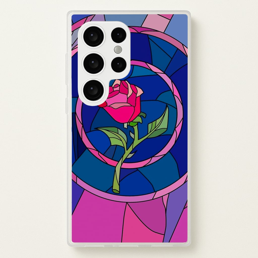 Glass Rose - Beauty - Disney Phone Case for Galaxy S24 Ultra