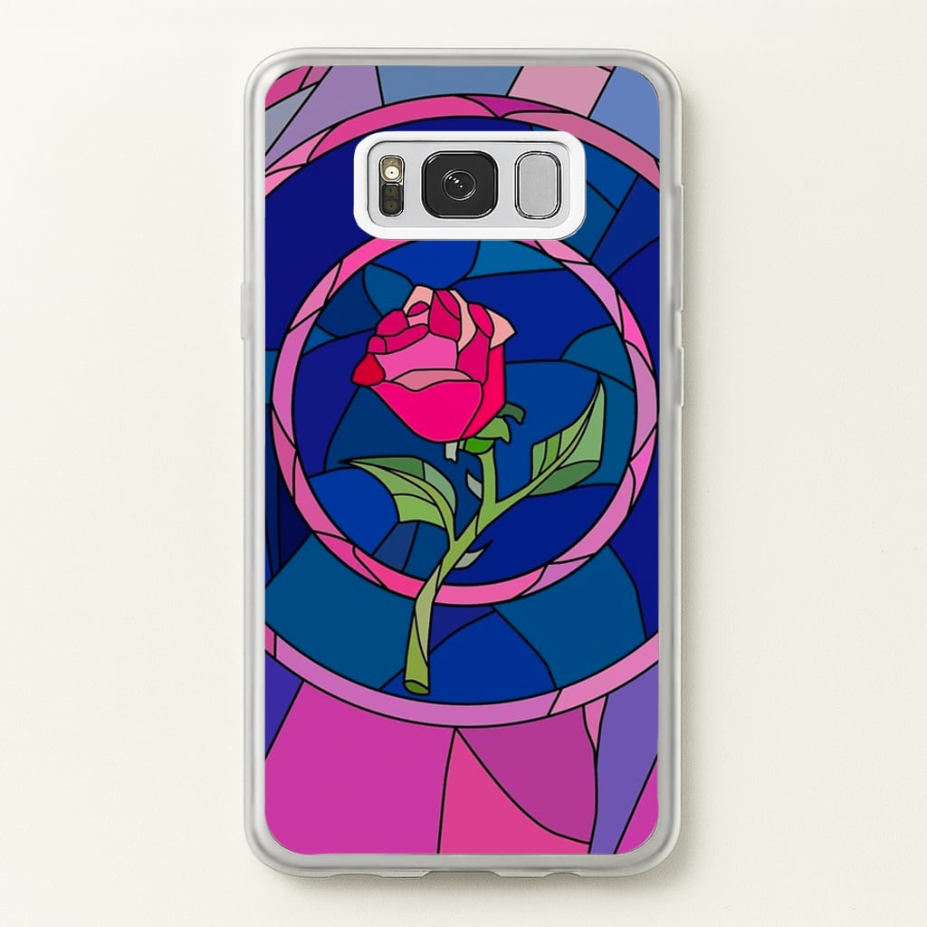 Glass Rose - Beauty - Disney Phone Case for Galaxy S8