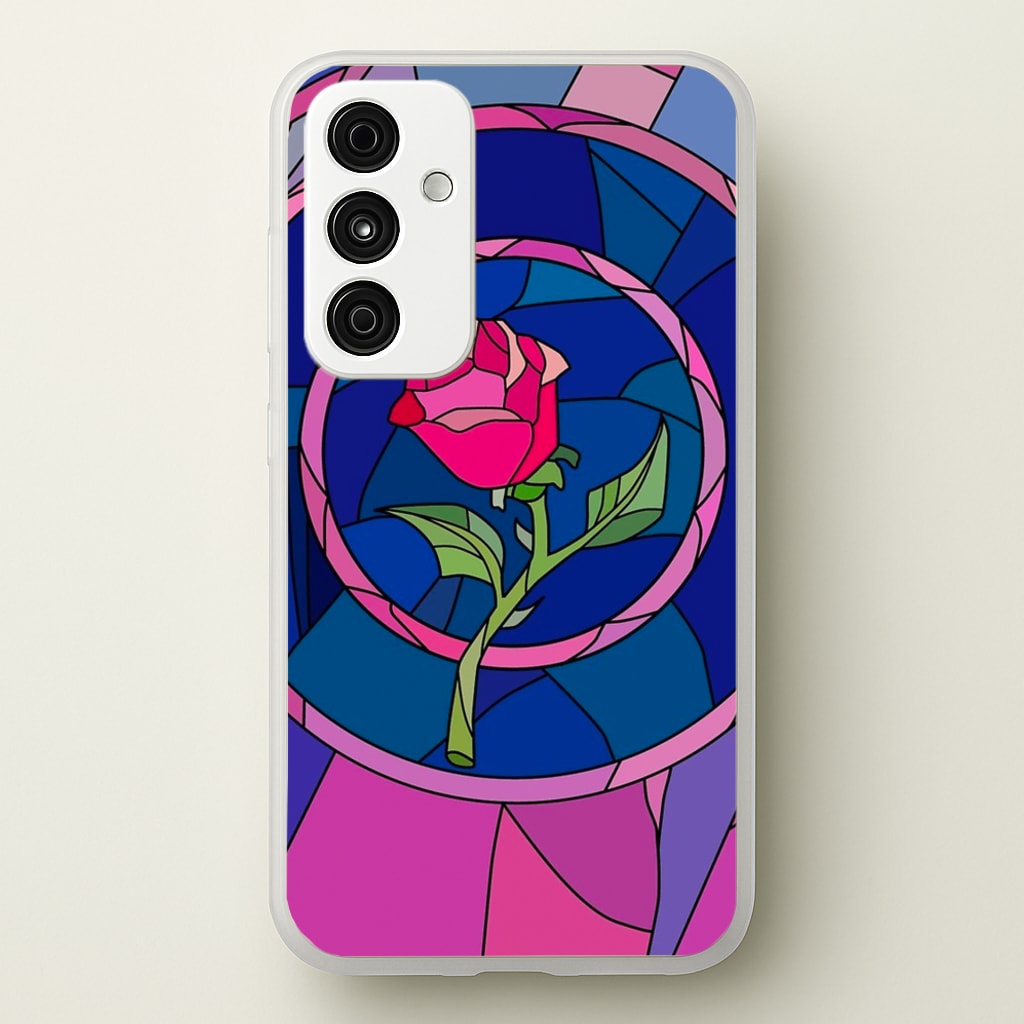 Glass Rose - Beauty - Disney Phone Case for Galaxy A35