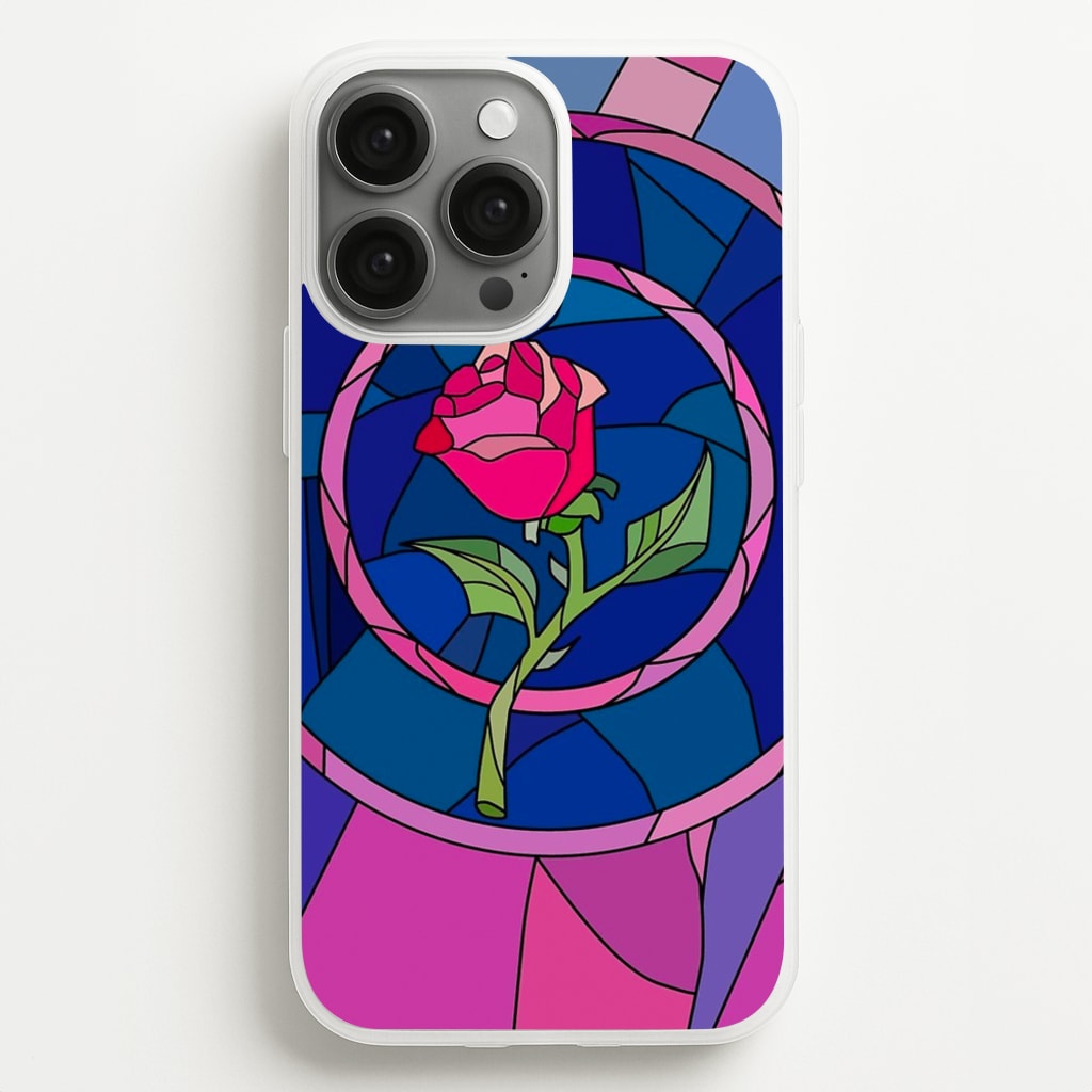Glass Rose - Beauty - Disney Phone Case for iPhone 13 Pro Max