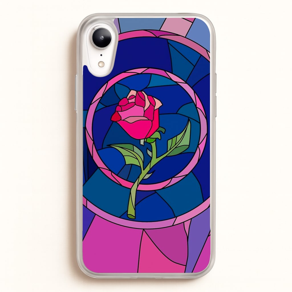 Glass Rose - Beauty - Disney Phone Case for iPhone XR