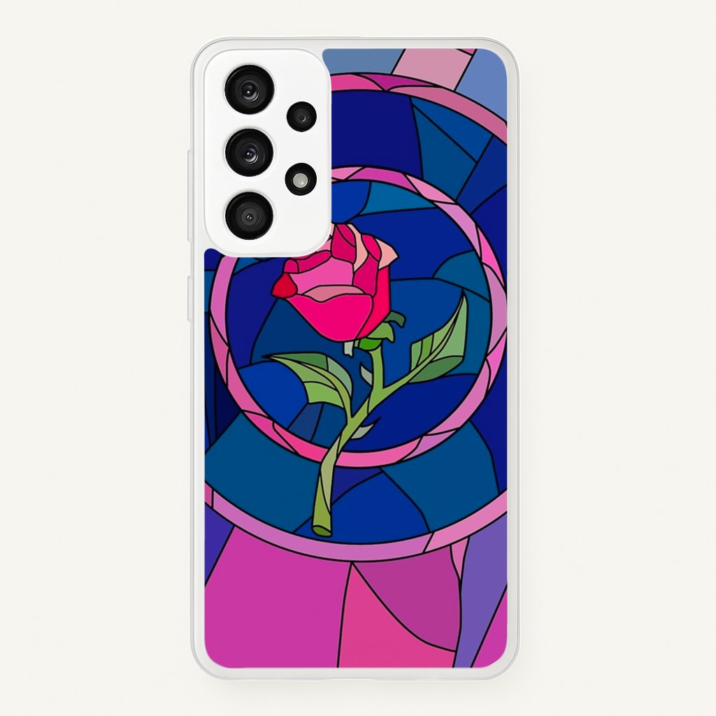 Glass Rose - Beauty - Disney Phone Case for Galaxy A53