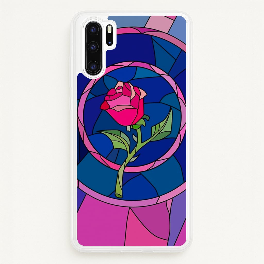Glass Rose - Beauty - Disney Phone Case for Huawei P30 Pro