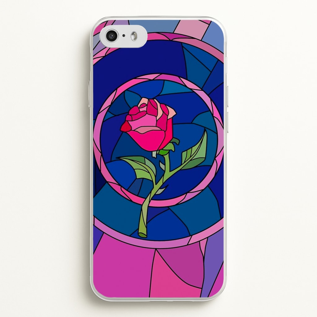 Glass Rose - Beauty - Disney Phone Case for iPhone 5 / 5s / SE 2016