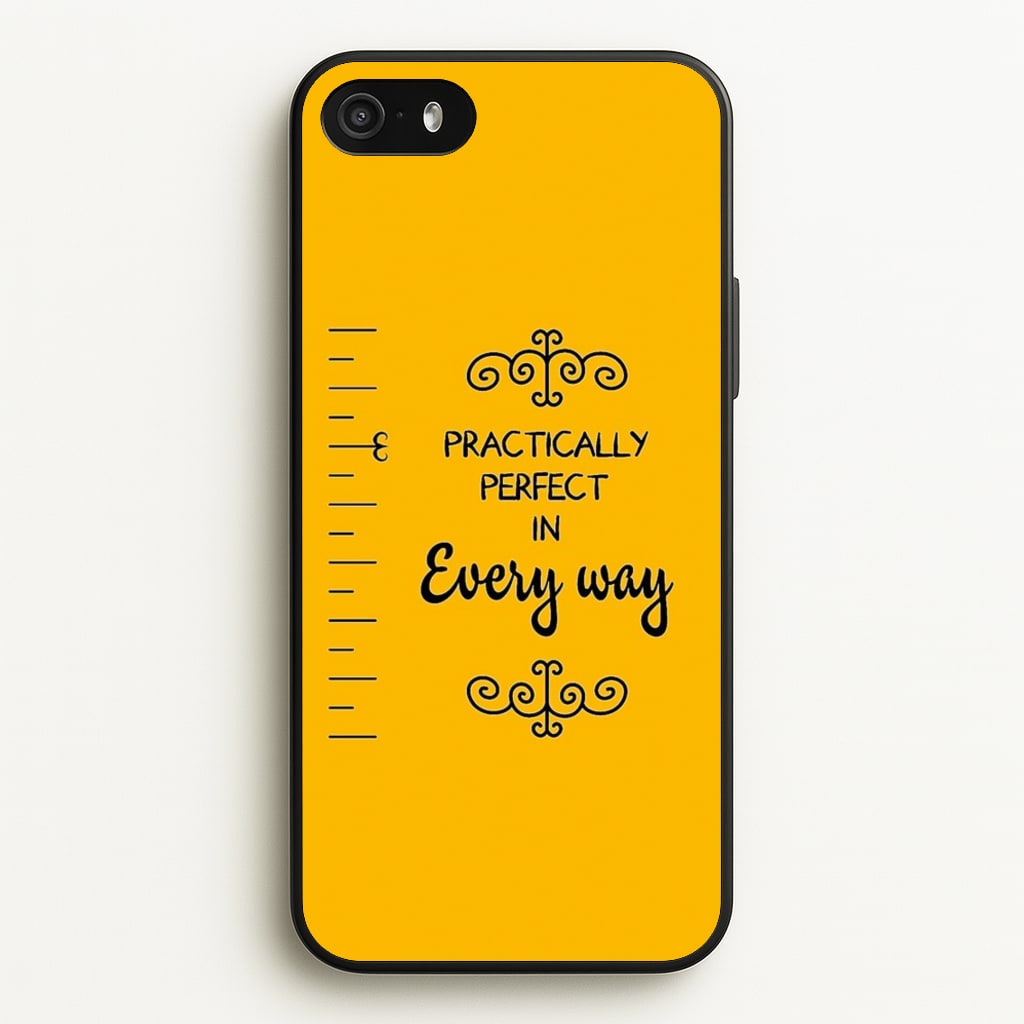Practically Perfect - Poppins - Disney Phone Case for iPhone 5 / 5s / SE 2016