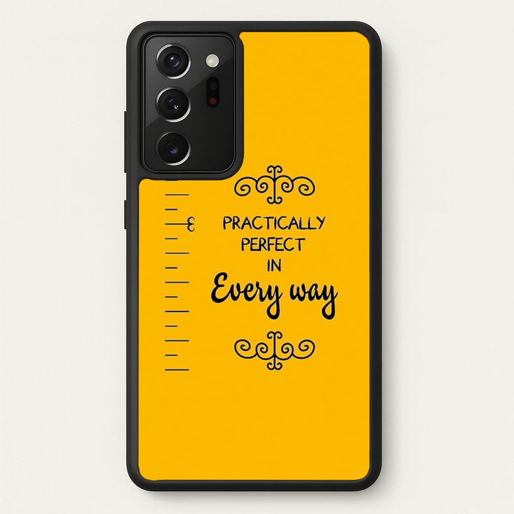 Practically Perfect - Poppins - Disney Phone Case for Galaxy Note 20 Ultra
